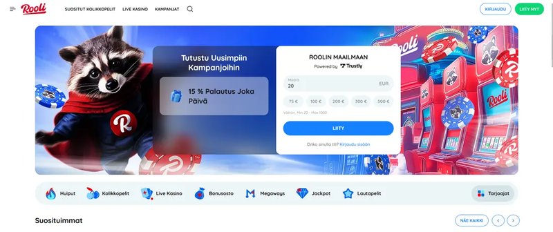 Kuva: Johdanto – Viimeisin päivitys nostaa pelivalikoiman uudelle tasolle