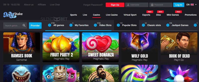 Guide to mystake casino online